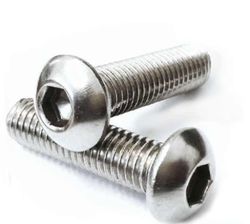  - M12x70 Bombe Baş İmbus 10.9 Cıvata || ISO 7380, Galvanizli, Tam Diş