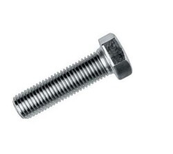  - M16x50 Altıgen (Altıköşe Baş) Civata || DIN 933-A2 304, Paslanmaz