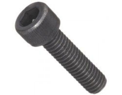  - M3x30 İmbus (Alyan Başlı) 8.8 Cıvata || DIN 912, Çelik, Siyah, Tam Diş