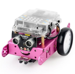 MakeBlock mBot Bluetooth V1.1 Robotik Kodlama Kiti ( Pembe Renkli ) - Thumbnail