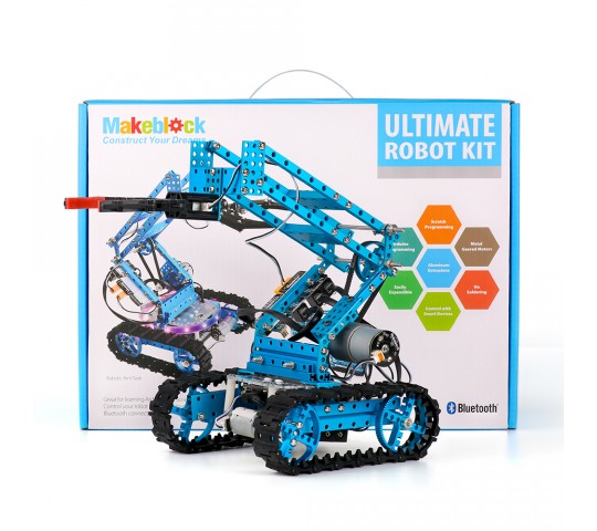 MakeBlock Ultimate Robot Kit-Blue ile ilgili görsel sonucu