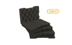 Mano - Mano 230C Yumurta Sünger + Kare Lazer Kesim Sünger (MTC 230 Uyumlu)