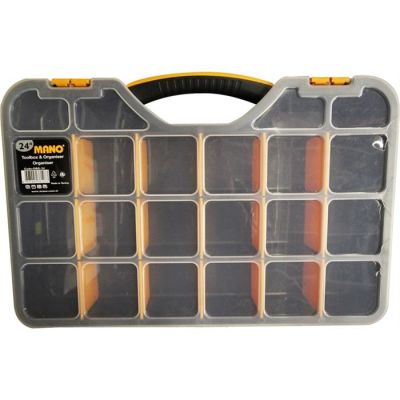 Mano ORG-24 Ayarlanabilir Bölmeli 24 inç Organizer (Toolbox - Malzeme Kutusu)