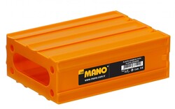 Mano K-10 Plastik Çekmeceli Kutu, Sarı, 85mm x 120mm x 40mm - Thumbnail