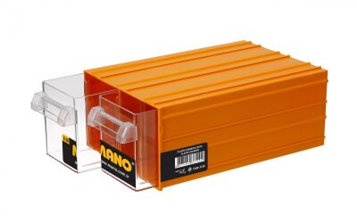 Mano K-56 Çift Çekmeceli Kutu - Sarı, 212 x 302 x 126mm - 12 Adet (1 Koli)