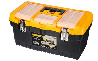 Mano MT-19 Metal Kilitli Takım Çantası, 486 x 267 x 242mm - 6 Adet (1 Koli)