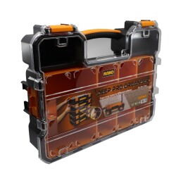 Mano PC-17 Deep PRO Sarı Kutulu Organizer - 35 x 43 x 11cm - 6 adet (1 Koli) - Thumbnail