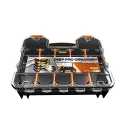 Mano - Mano PCS-17 Deep PRO Sarı Bölmeli Organizer - 35 x 43 x 11cm - 6 Adet (1 Koli)