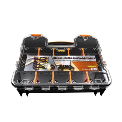 Mano PCS-17 Deep PRO Sarı Bölmeli Organizer - 35 x 43 x 11cm - 6 Adet (1 Koli)