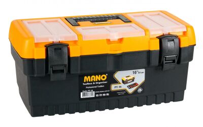 Mano PT-16 16 inç Profesyonel Takım Çantası, 413 x 212 x 186mm - 6 adet (1 Koli)