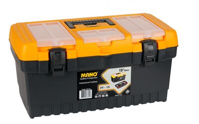 Mano PT-19 19 İnç Profesyonel Takım Çantası, 486 x 267 x 242mm 6 adet (1 Koli)