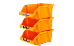 Mano R-25 Plastik Avadanlık - Sarı, 200 x 300 x 130mm - 5 Adet - Thumbnail