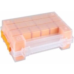 Mano - Mano T-ORG-11 Twin Organizer (Malzeme Kutusu) - Sarı, 12 Adet (1 Koli)