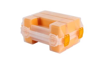 Mano T-ORG-7 Twin Organizer (Malzeme Kutusu) - Sarı, 24 Adet (1 Koli)