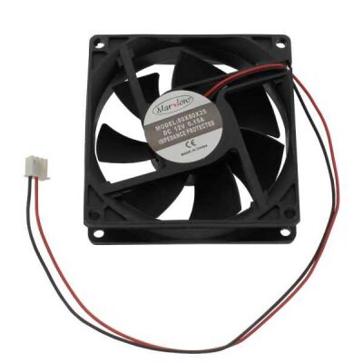 Marxlow 12V Fan - 80x80x25 0.15A 1.68W 3000rpm