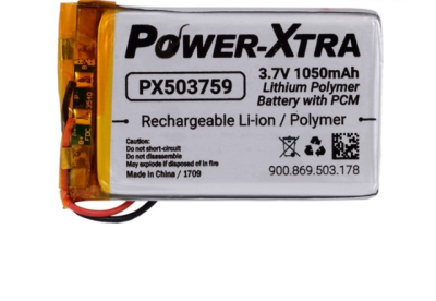 Lipo Pil 3.7V 1050mAh (şarj edilebilir)