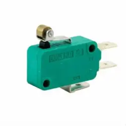 Çin - Micro Switch Kısa Makaralı Yeşil - 220V, 16A Çin - Micro Switch Kısa Makaralı Yeşil - 220V, 16A