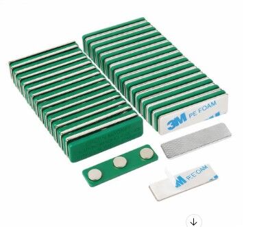 Mıknatıslı Yakalık/İsimlik (Namecard) - 3 lü