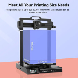 Mingda Magician MAX 3D Printer : Auto Leveling Ust - 3