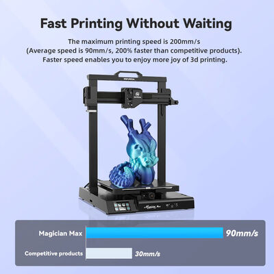 Mingda Magician MAX 3D Printer : Auto Leveling Ust - 4