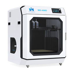 Mingda - Mingda MD-400D Endüstriyel IDEX (Çift Extrüder) 3D Printer