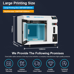 Mingda MD-600 PRO 3D Printer: Oto Yedek Parça ve Endüstriyel Seri Üretimde - Thumbnail