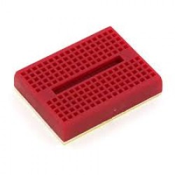 Mini Breadboard (Kırmızı) - 170 pin - Thumbnail