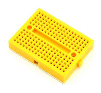Mini Breadboard (Sarı) - 170 pin