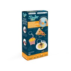 3Doodler Start Mini Food Key Ring DoodleMold Kit - Thumbnail