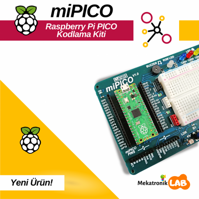 miPICO Raspberry Pi Pico Kodlama Kiti