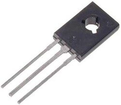  - MJE350 Power BJT Transistor, -300V, -500mA PNP, 20W, TO-126