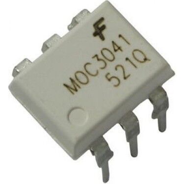 MOC3041 Triac Driver Output Optoisolator | DIP-6 Entegre, Fairchild