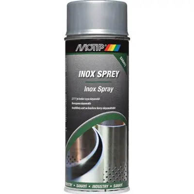 Motip INOX Sprey Çelik Efekt Boyası - 400mL