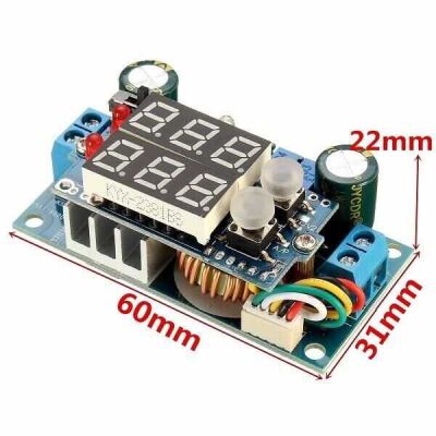MPPT Güneş Paneli Şarj Kontrol Kartı (DC-DC Voltaj Regülatörü)