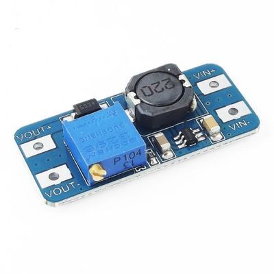 MT3608 28V, 2A Voltaj Yükselten, Ayarlanabilir DC-DC Regülatör, Arduino Uyumlu