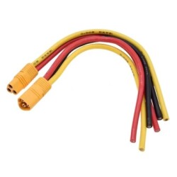 - MT60 3 Pin Dişi Erkek Lipo Pil Şarj Kablosu Seti - 10cm, 12AWG  - MT60 3 Pin Dişi Erkek Lipo Pil Şarj Kablosu Seti - 10cm, 12AWG