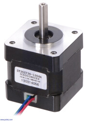 NEMA 14 Bipolar Step Motor: 200 Adım, 35 × 36mm, 2.7V, 1A/Faz, PL-1209 - Thumbnail