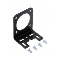 NEMA 14 L-Braket Step Motor Tutucu - Alüminyum, PL-2257 - Thumbnail