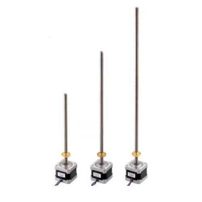 NEMA 17 Bipolar 2.8V Step Motor - 200 Adım, 42×38mm, 38cm Vidalı Mil ( SY42STH38-1684A)