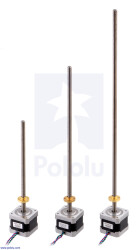 NEMA 17 Step Motor: Bipolar, 200 Adım/Devir 42×38mm, 2.8V, 18cm Mil PL-2689 - Thumbnail
