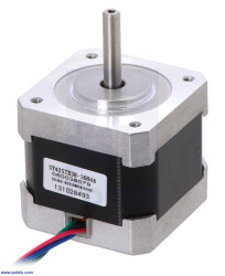 NEMA 17 Step Motor: Bipolar, 200 Adım, 42×38mm, 2.8V, PL-2267 (SY42STH38-1684A) - Thumbnail