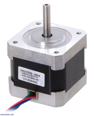 NEMA 17 Step Motor: Bipolar, 200 Adım, 42×38mm, 2.8V, PL-2267 (SY42STH38-1684A)