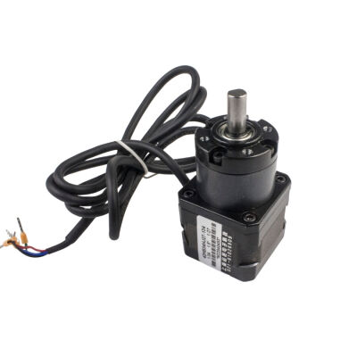 Nema 17 Yüksek Güçlü Hassas Redüktörlü Step Motor - 1:27, 3V, 1.8º, 42HB34HJ-134