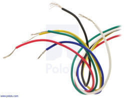 NEMA 23 Hibrit Step Motor: Unipolar-Bipolar, 200 Adım, 5.7V 1A/Faz PL-1476 (SY57STH41-1006A) - Thumbnail