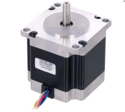 NEMA 23 Hibrit Step Motor Unipolar/Bipolar 200adım, 7.4V, 1A/Faz PL-1472 (SY57STH56-1006A) - Thumbnail