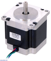 NEMA 23 Step Motor:Bipolar, 200 Adım/Devir 56×57mm, 2.5V, 2.8 A/Faz PL-1474 - Thumbnail