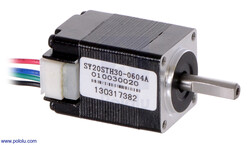 NEMA 8 Step Motor: Bipolar, 200 Adım/Devir 20×30mm, 3.9V, 0.6 A/Faz PL-1204 - Thumbnail