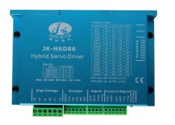 NEMA34 Enkoderli Hibrit Step Motor ve Sürücü - 4.5Nm, 1.62V, 2 Faz - Thumbnail