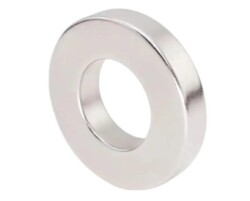 Çin - Neodyum Delikli Halka Mıknatıs - 10X5X3mm