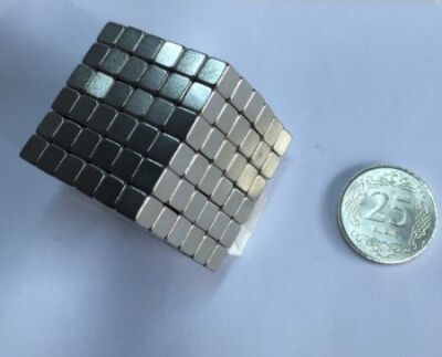 Neodyum Küp Mıknatıs - 5mm
